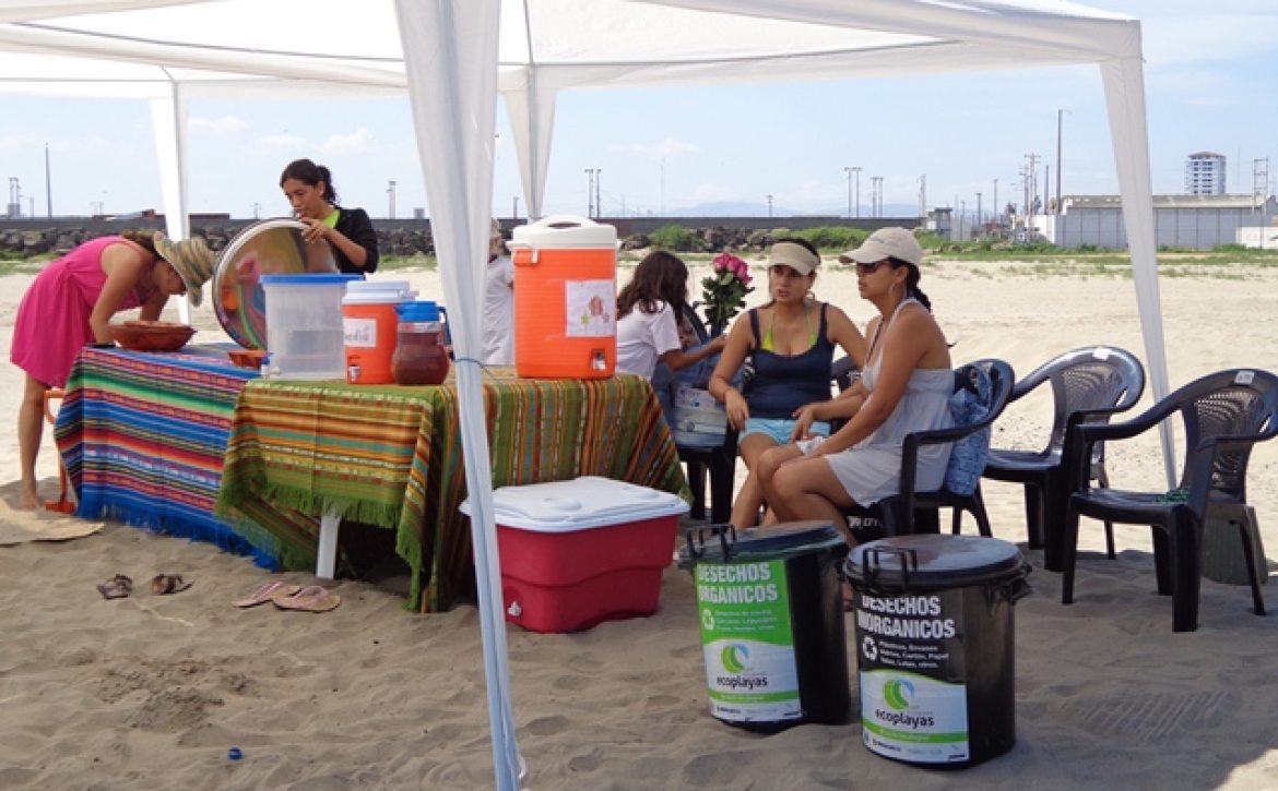 La clasificación de los desechos fue el tema principal en la mañana familiar de Ecoplayas